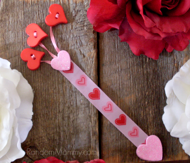 Valentines Bookmark craft
