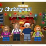 Create Free LEGO Minifigure Holiday Cards!