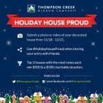 Show Your Holiday Spirit with the #HolidayHouseProud Decorating Contest!
