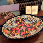 NOVICA – Mexican Talavera Floral Ceramic Oval Serving Bowl Review & GC Giveaway!